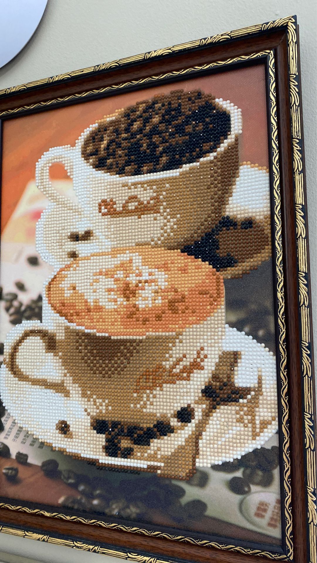 Art made out of beads, handmade