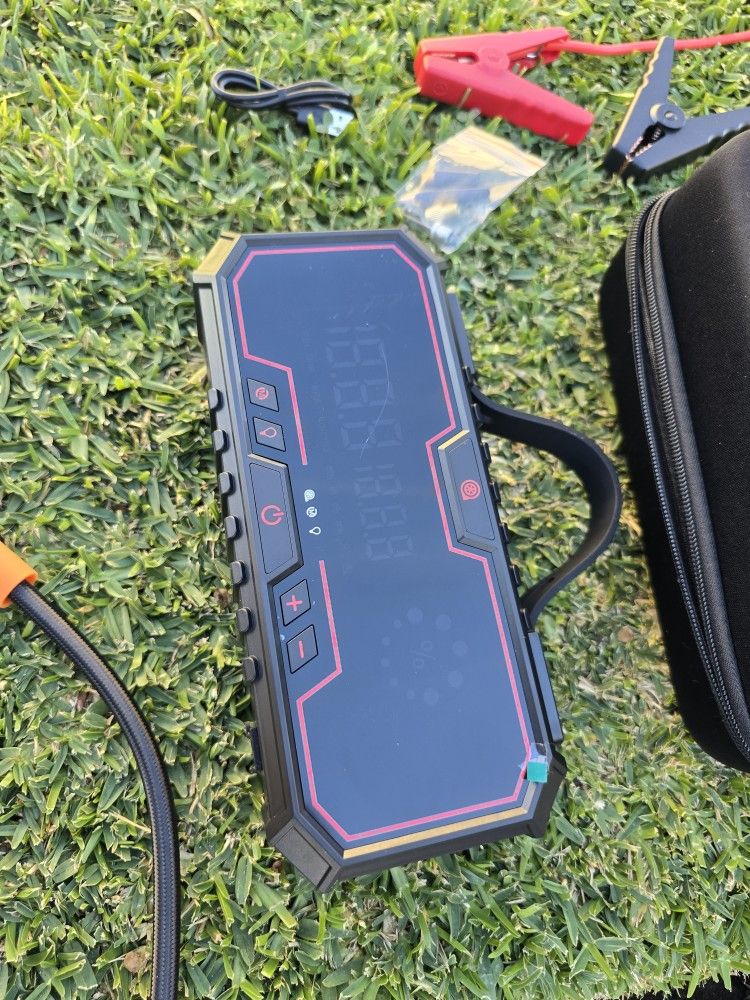 Car Jump Starter With Tire Inflator