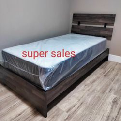 Twin Size Bed 