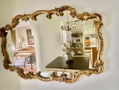 Vintage Gold Mirror