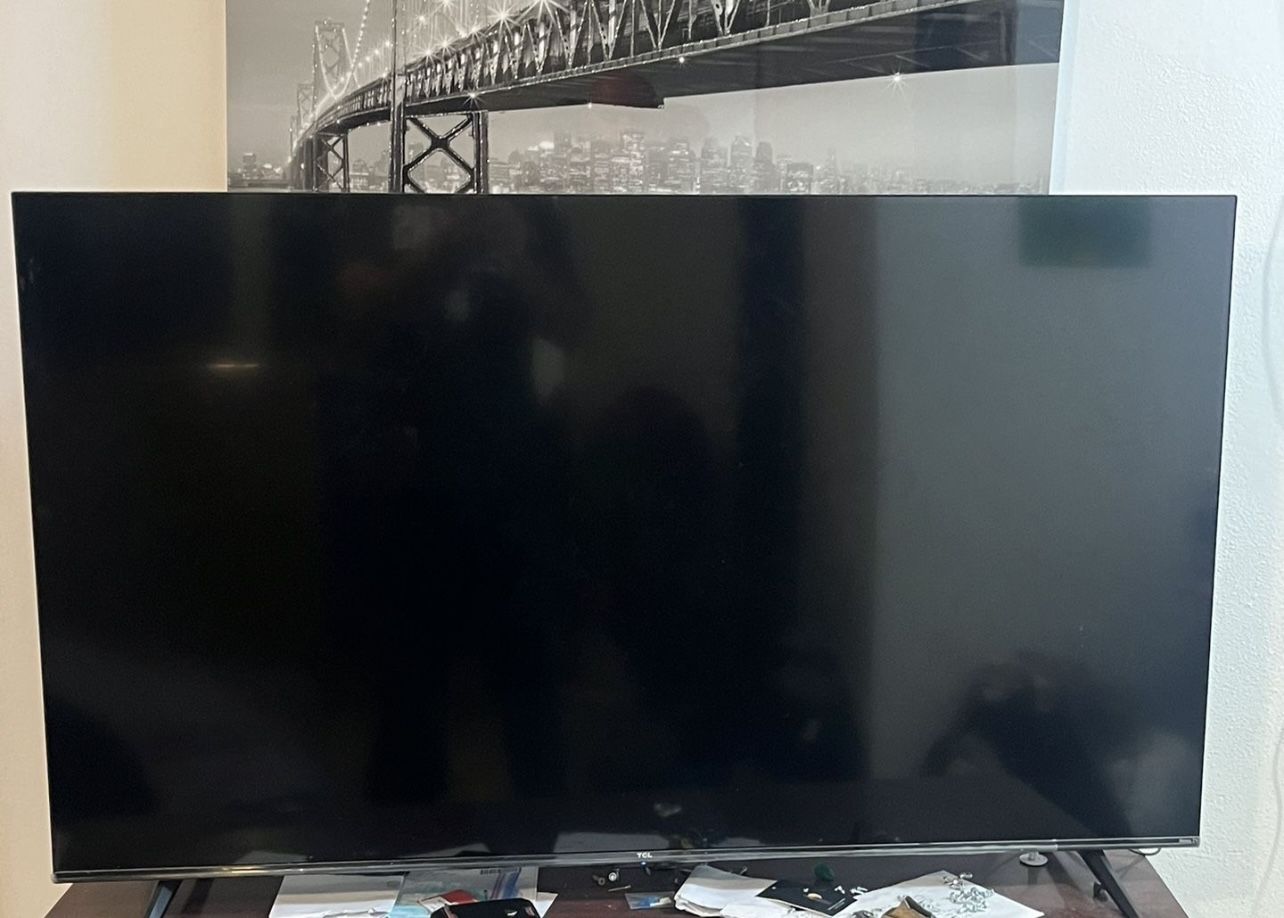 55” TCL ROKU TV