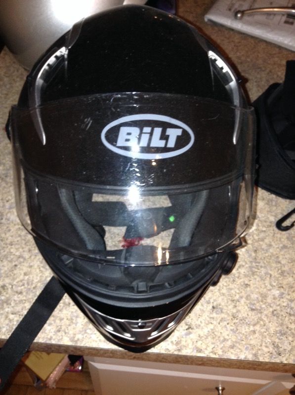 Bilt Bluetooth motorcycle helmet lg sz