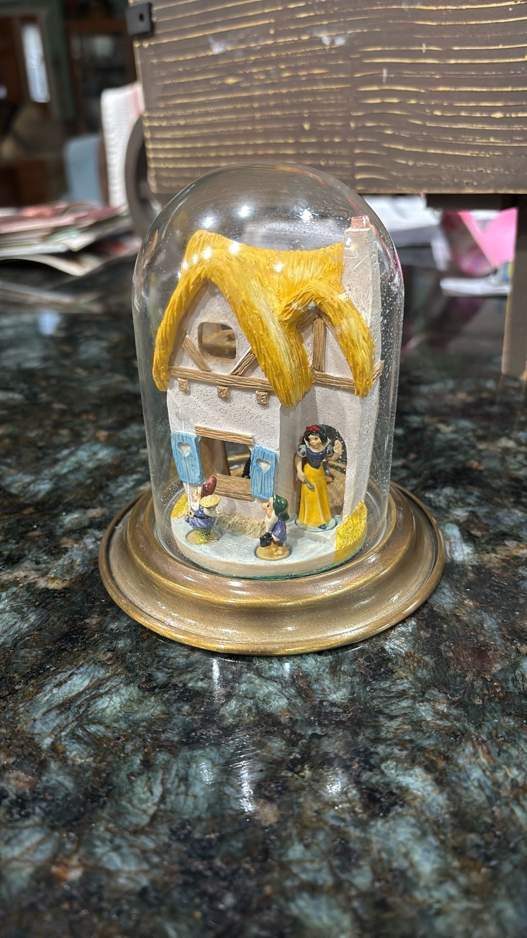 Disney Snow White Showcase Globe **RARE**