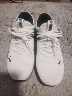 White, grey and black Men Puma's