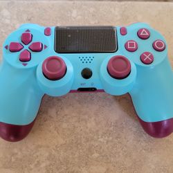 PS4 Controller - Berry Blue - Playstation 4 - PS3 - Wireless - Bluetooth - Android - Apple IOS - Tesla - PC 