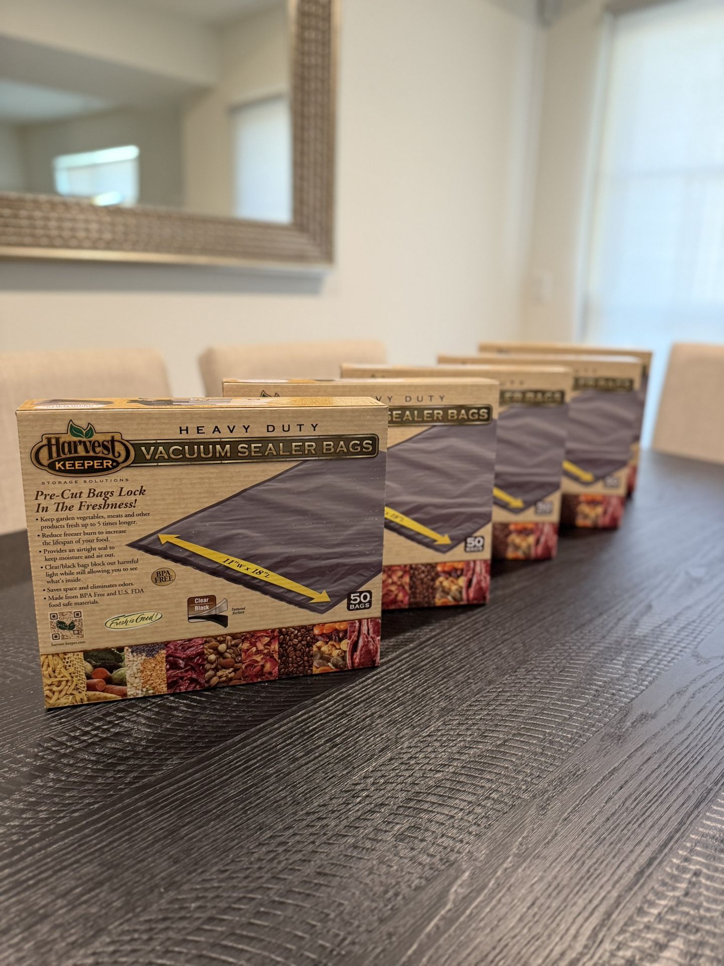 Vacuum Sealer Bags - 50 Pack