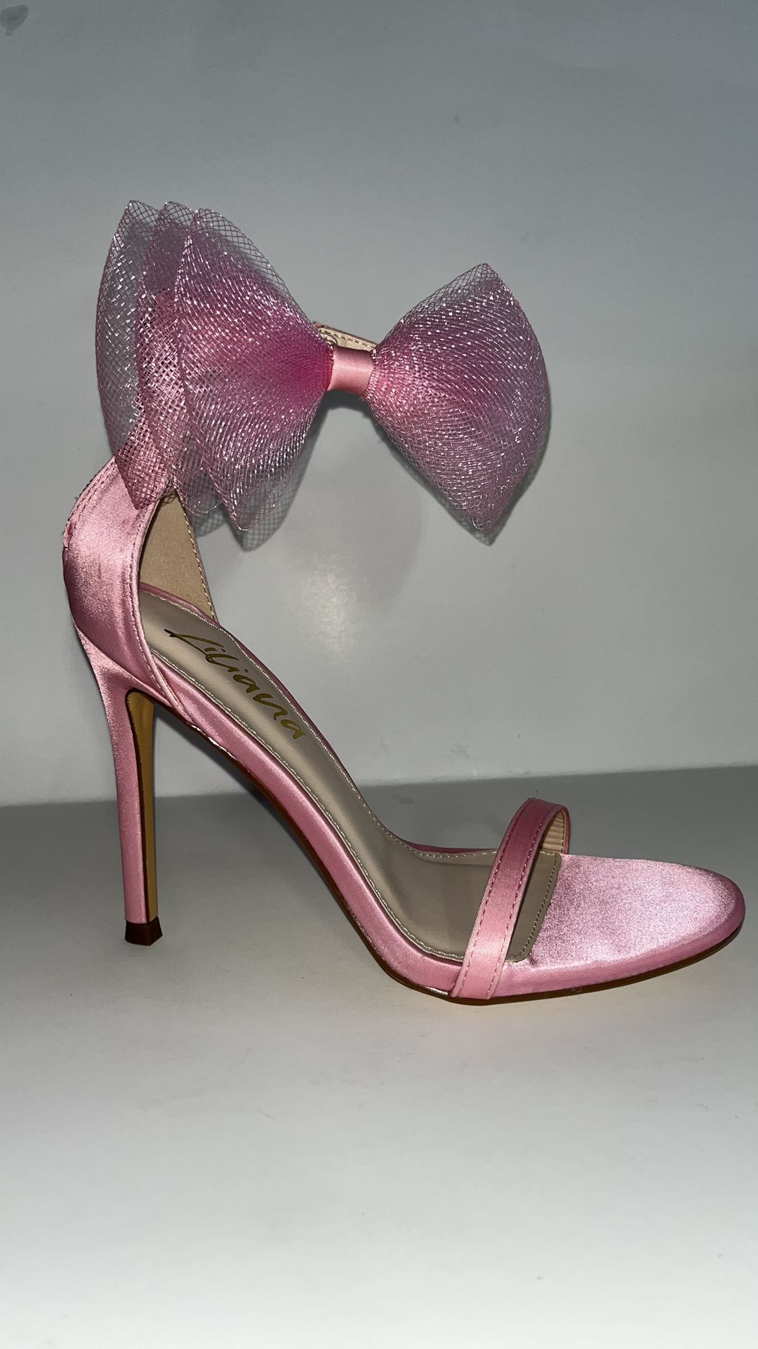 Pink Bow Heels 