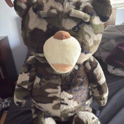 Camo Bear Backpack