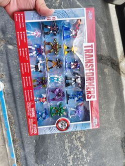 Jada Toys Transformers Nano MetalFigs Wave 3 18-Pack, featuring 1.65-inch die-cast collectible figures