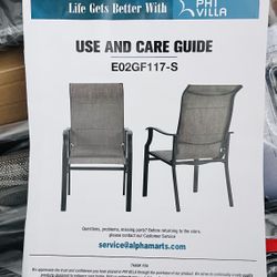🪑✨ Brand New PHI VILLA Outdoor Patio Dining Chairs Set of 2 – Still in Box – $75 Firm ✨🪑  📍 Pickup: S. Durango & 215 near IKEA, Las Vegas  Upgrade 