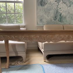 Long end table by Lexington