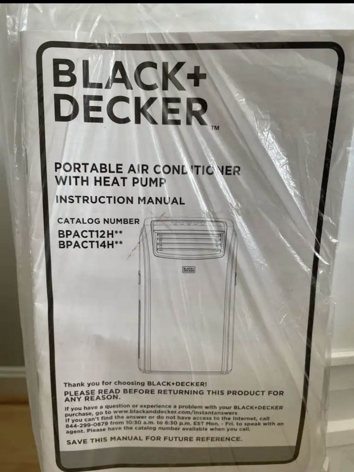 Black&Decker Portable AC with heat 