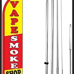 SMOKE SHOP SIGN FOR GROUND 