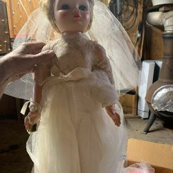 Antique Brides Doll 