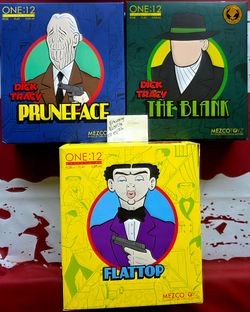 Mezco One:12 Collective Dick Tracy Figures