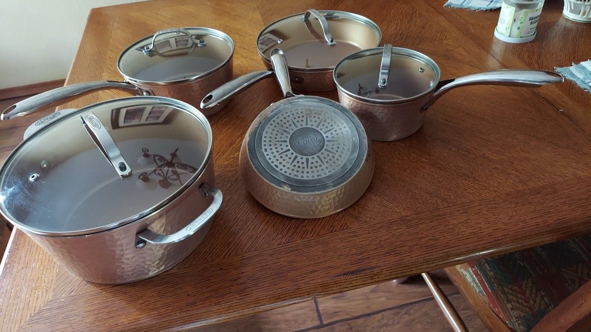 9 Piece Gotham Steel Cookware Set