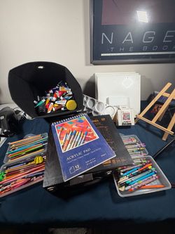 Art Supplies Bundle – Paints, Pencils, Crayons & More