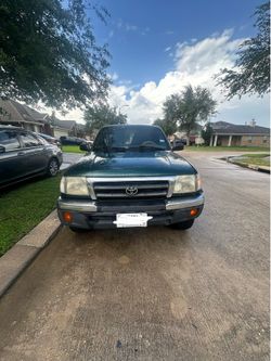1999 Green Toyota Tacoma Pre-Runner Extended Cab