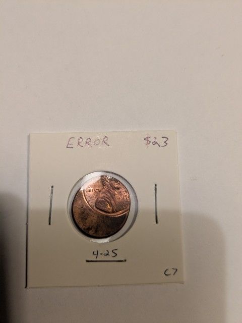 Error Pennies!
