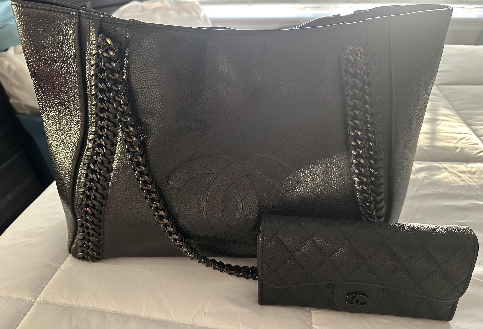 Designer Bag And Matching Wallet 