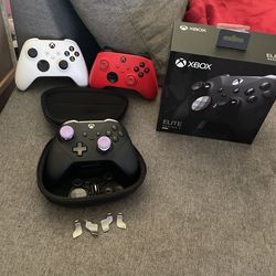3 Perfectly Good Xbox Controllers 