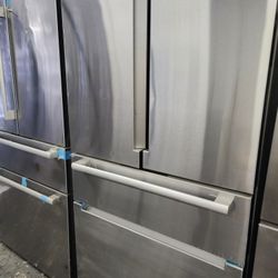 New Bosch Refrigerator French Door Stainless Steel 