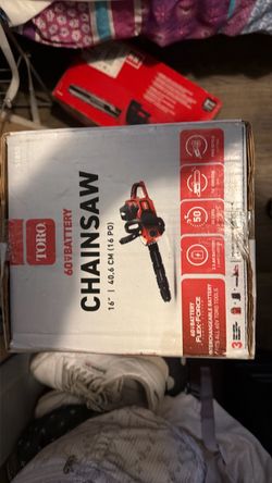 Toro 60V 16-Inch Battery Chainsaw