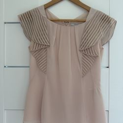 light pink lace blouse