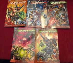 DC New 52 - Justice League Volumes 1 - 5