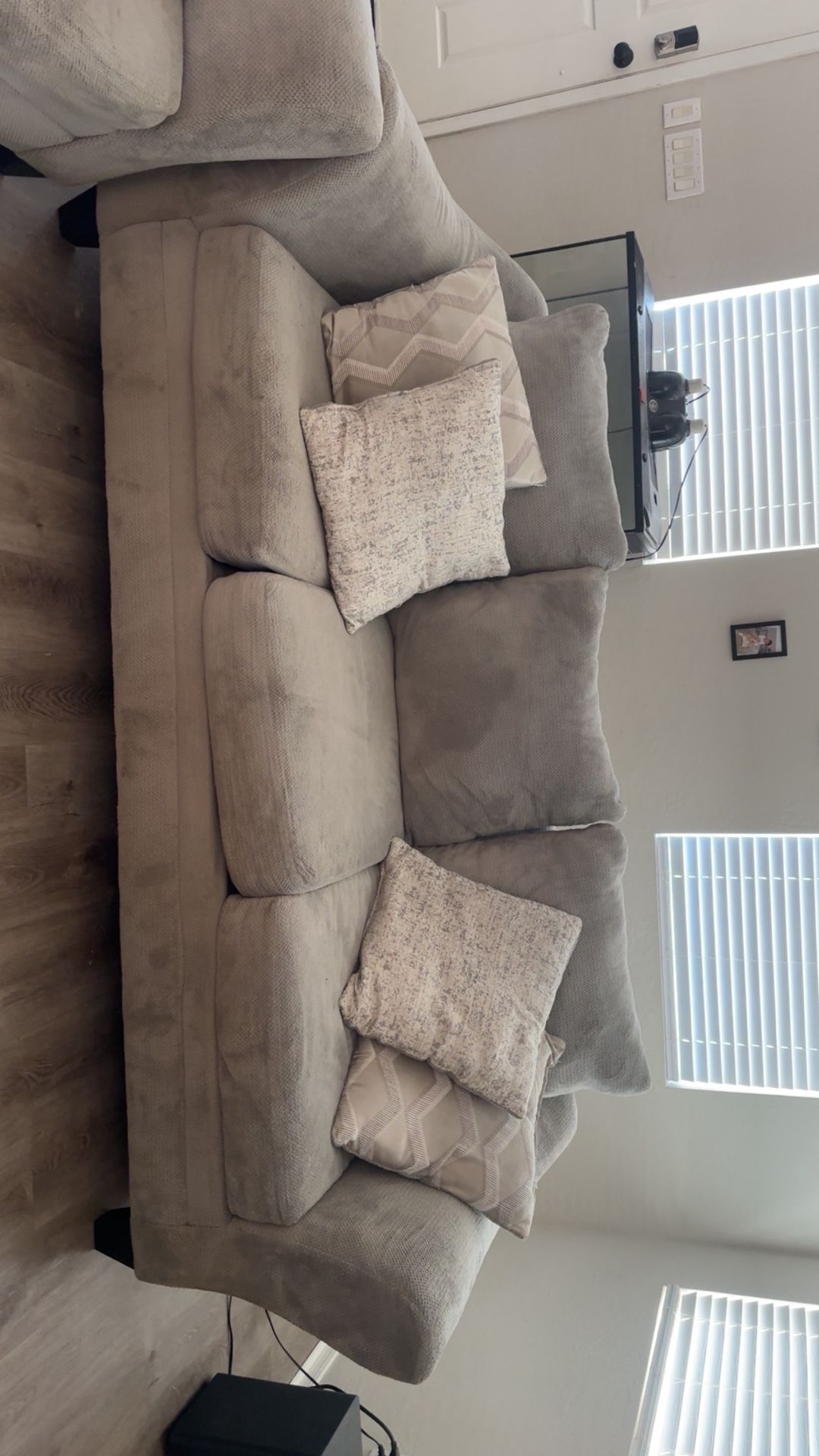 Grey Couches