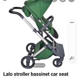 Crazy Deal New Lalo Stroller With Bassett  Retail 730 My Price275