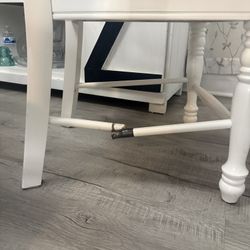 Table, Chairs & Storage Furniture. 