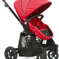 Valco Baby Spark Single Stroller in Strawberry