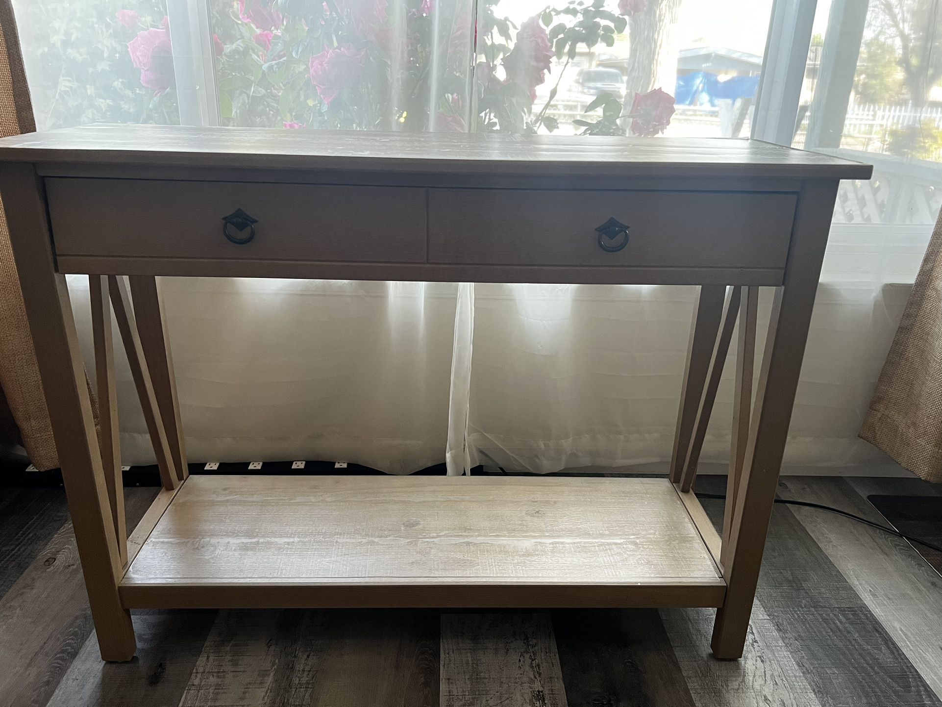 Classic Entry Table with Drawer 