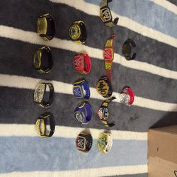 Wwe Figure Belts