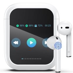 Ai Translation Earbuds Real Time 144 Languages & Accents Translator Earbuds with 8-Language Offline Translator Device Two Way, Auriculares de traducci