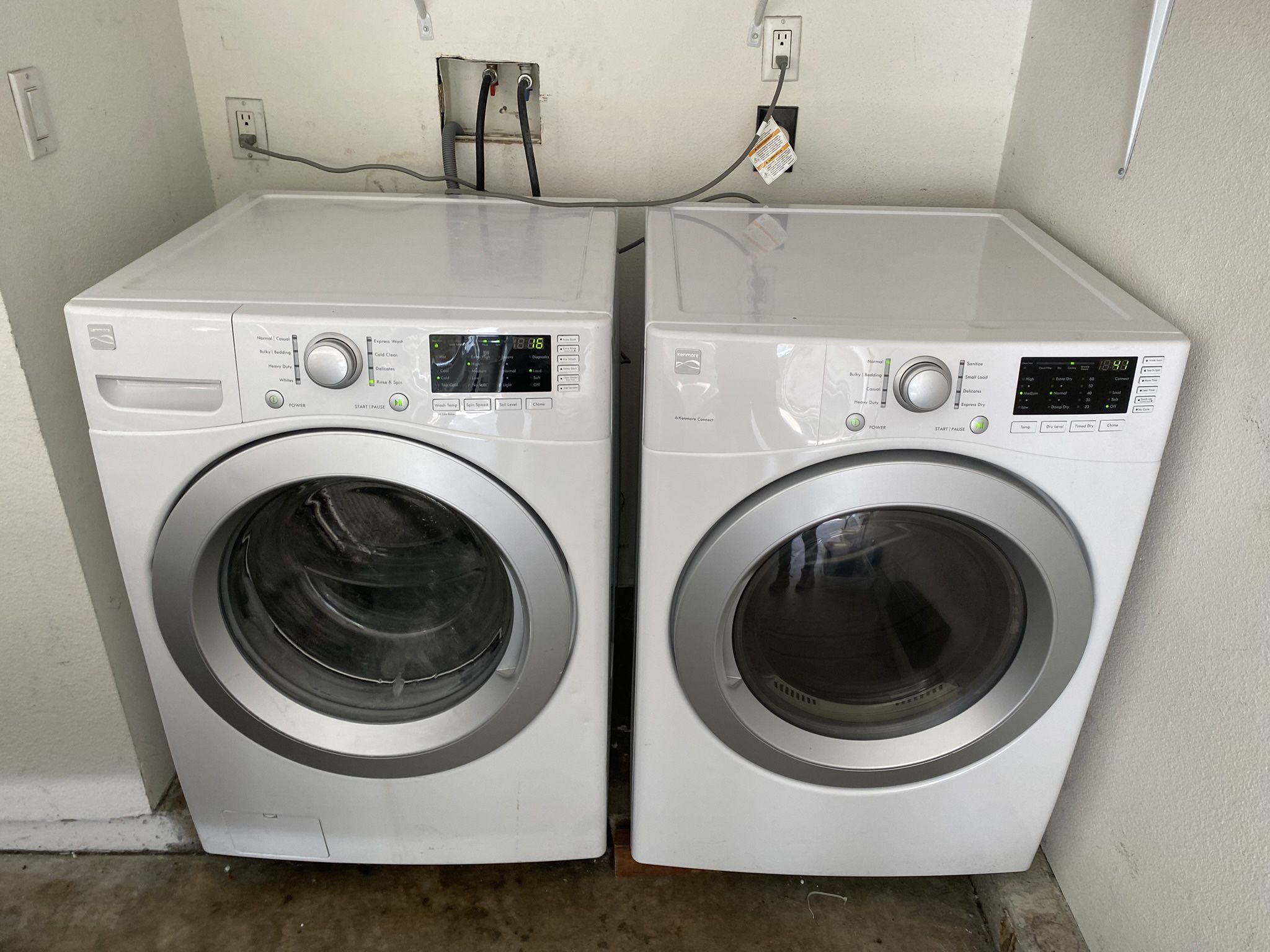 Kenmore Washer And Gas Dryer
