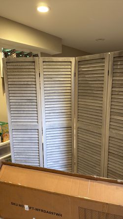 8 Panel Room Dividers and Folding Privacy Screen