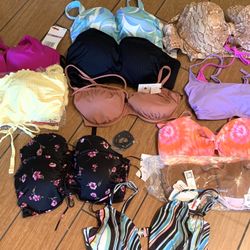 34-38 D-DD BIKINI TOPS ‼️‼️‼️$20 FOR EVERYTHING ‼️‼️‼️