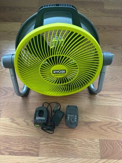 Ryobe whisper hybrid fan 18v