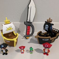 Large Ryan's World Pirate Ships