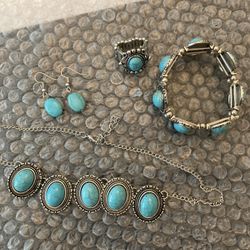 Turquoise Jewelry Set