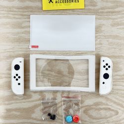 Nintendo Switch 2 Accessories (Case, Screen Protector, Grip, & USB Port Caps)