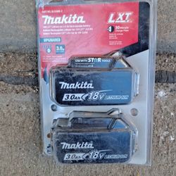 18v Makita Batteries 3.0 Amp