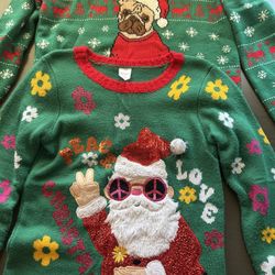 Suéteres Navideños Niños Size 10/12 
