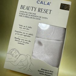 Satin Pillowcase by Cala Champagne Color