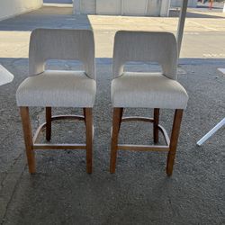 26” Counter Stools Set Of 2