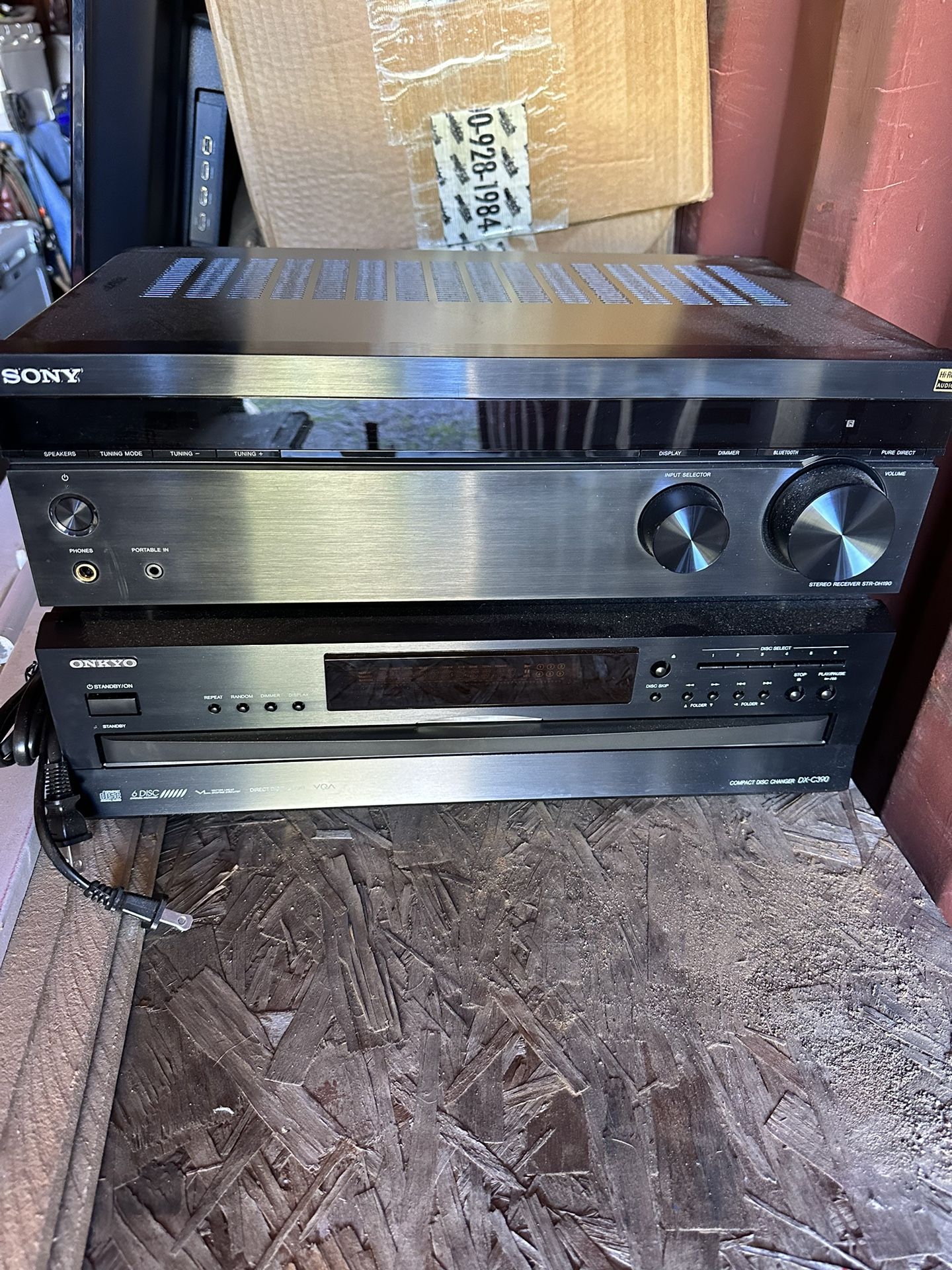 Compact Disc Changer And Receiver