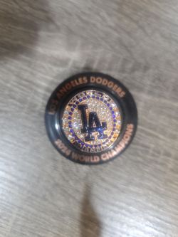 LA Dodgers 2024 World Champions Replica Ring