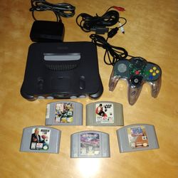 Nintendo 64 Gaming Console Bundle Collection N64 Games Unit 